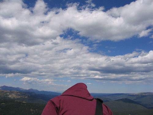 the author at 12k feet