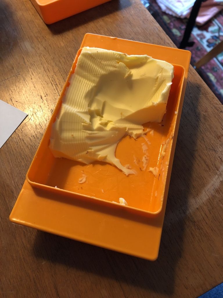 a picture of mutilated butter